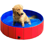 Piscina Plegable para Mascotas 80x20cm — Diversión en el Patio o Terraza