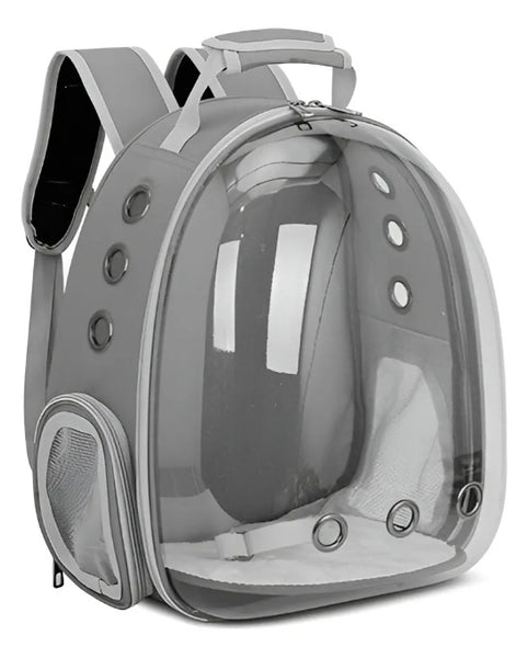 Mochila Cápsula para Gatos y Perros Pequeños — Ventana Panorámica