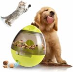 Pelota Dispensadora de Comida Interactiva — Estimulación Mental para Perros y Gatos